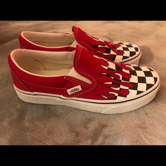 vans red drip